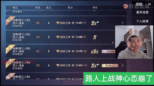 和平精英百万技术主播都有哪些